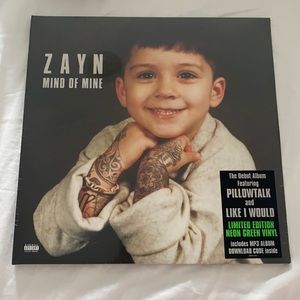 Zayn Mind of Mine Vinyl- LIMITED EDITION